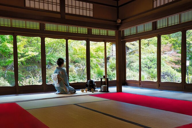 Kyoto Kiyomizu Tea Ceremony with Scenic Garden Views - The garden view changes the experience