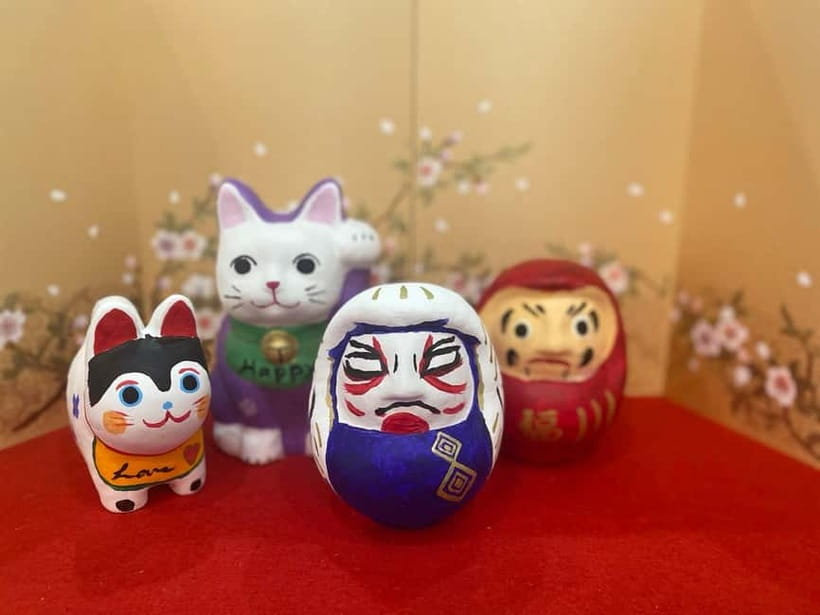 Kyoto: Make Your Own "Daruma" Craft & Painting Workshop - What the two-hour Kyoto workshop is really like