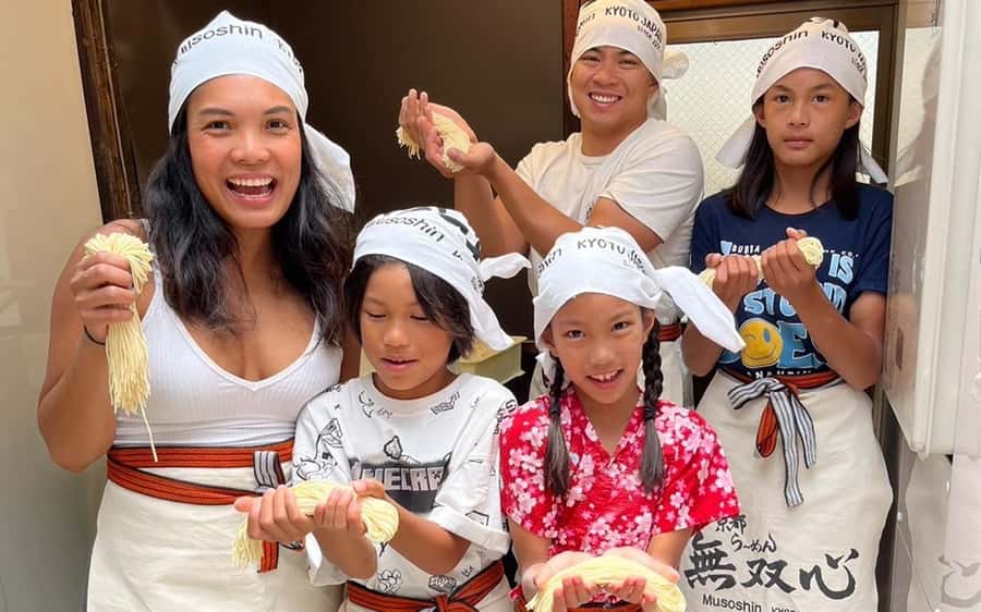 Kyoto Michelin Ramen Workshop or Painting Ramen Essentials - The noodle lesson takes about an hour