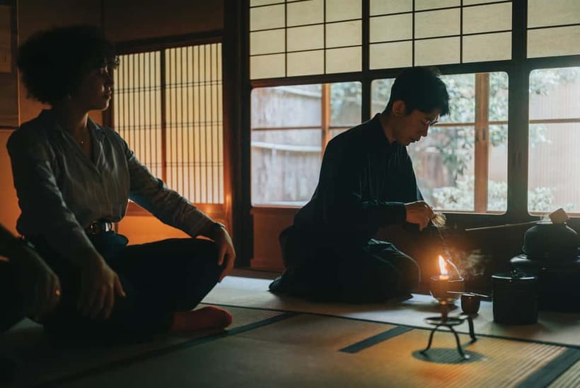 Kyoto: Mindful Tea Ceremony in 100-Year-Old Teahouse - Candlelight, silence, and the main tearoom