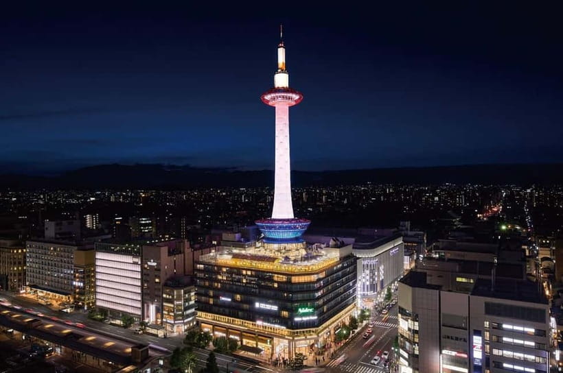 Kyoto: Nidec Kyoto Tower Observation Deck Admission Ticket - The unusual 131-meter tower