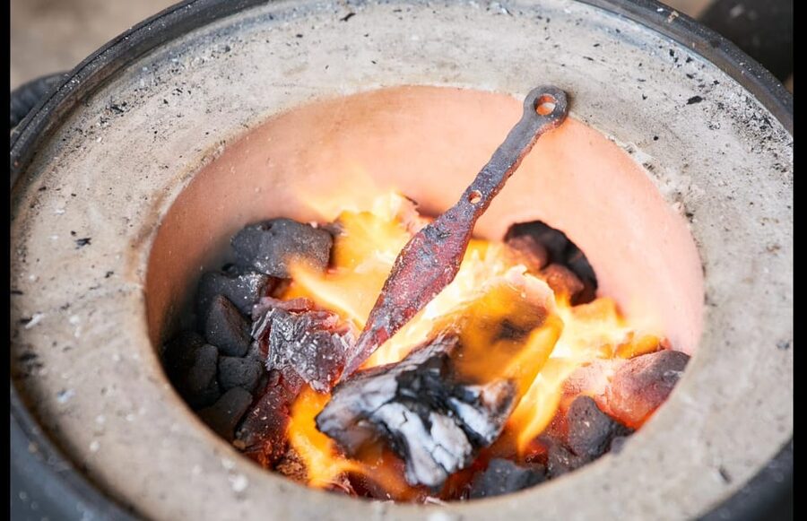 Kyoto: Ninja Weapon Forging Experience - Changing into samue sets the tone