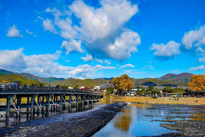Kyoto/Osaka: Nara, Fushimi Inari Taisha, Arashiyama Bus Tour - Walking beneath the gates at Fushimi Inari