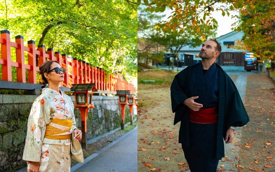 Kyoto: Private Gion District Photoshoot Experience - Yasaka Koshindo and its colorful details
