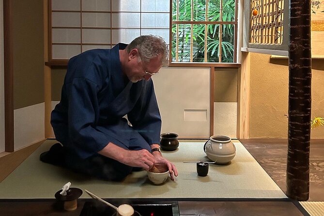 Kyoto Private Tea Ceremony with Tea Master at Home - Your turn to whisk the matcha
