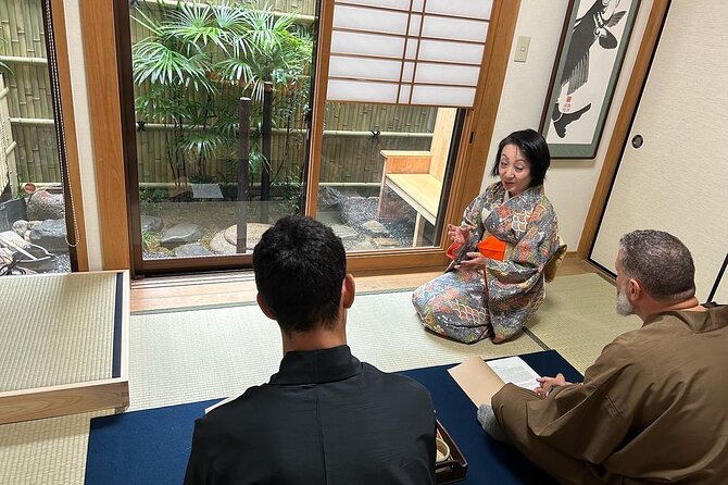 Kyoto Private Tea Ceremony with Tea Master at Home - Two bowls of matcha and a useful souvenir
