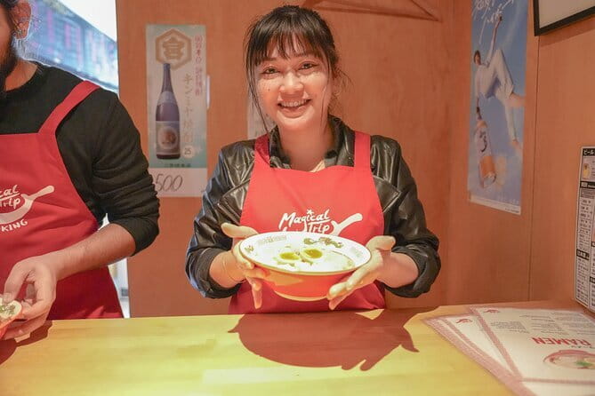 Kyoto Ramen and Gyoza Cooking Class with Professional Chefs - Folding Gyoza With a Chef Nearby