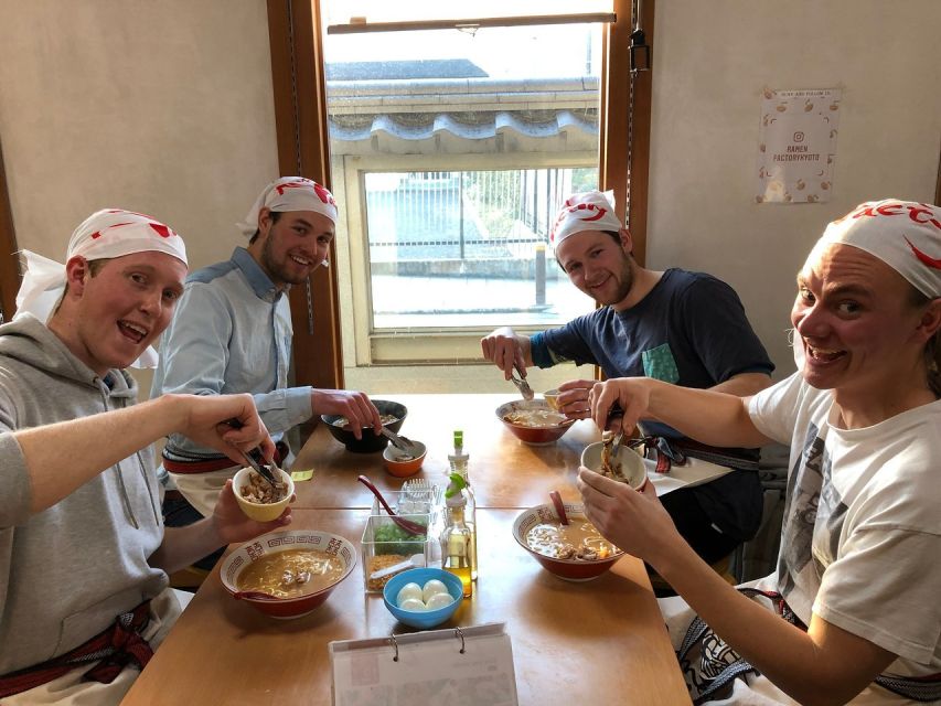 Kyoto: Ramen Cooking Class at a Ramen Factory with Souvenir - Working the dough more than 100 times