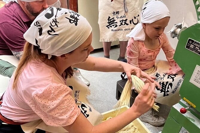 Kyoto Ramen Noodle Making Class - Rolling and Cutting the Noodles