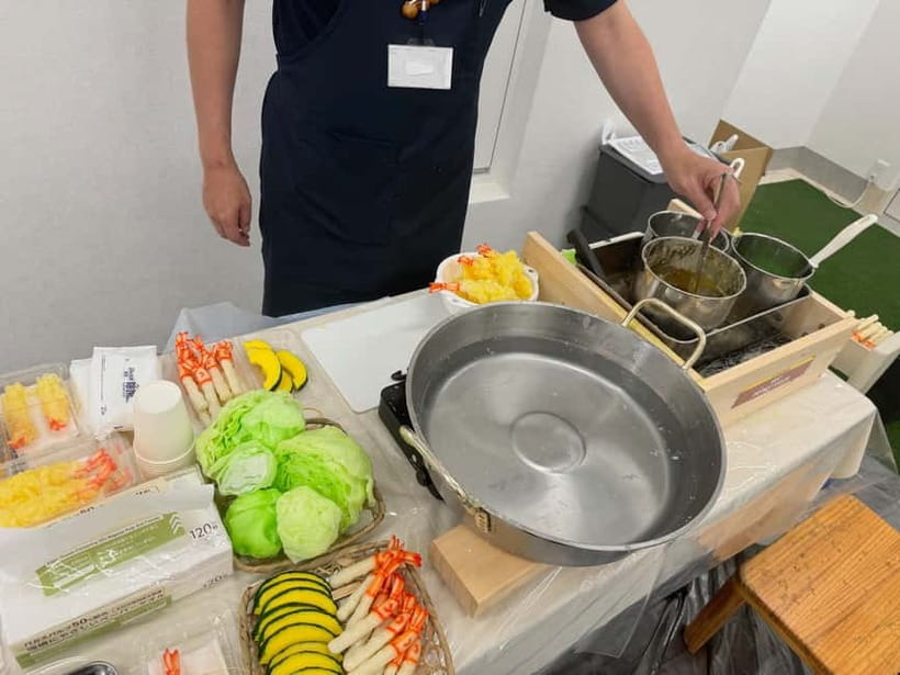 Kyoto: Replica food making experience - The finished souvenir and the practical warning