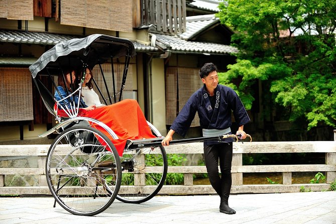 Kyoto Rickshaw Tour - Gion, geisha streets, and wooden town houses