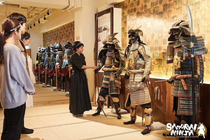 Kyoto: Samurai Ninja Museum guided tour - Armor, weapons, and the craft behind the displays