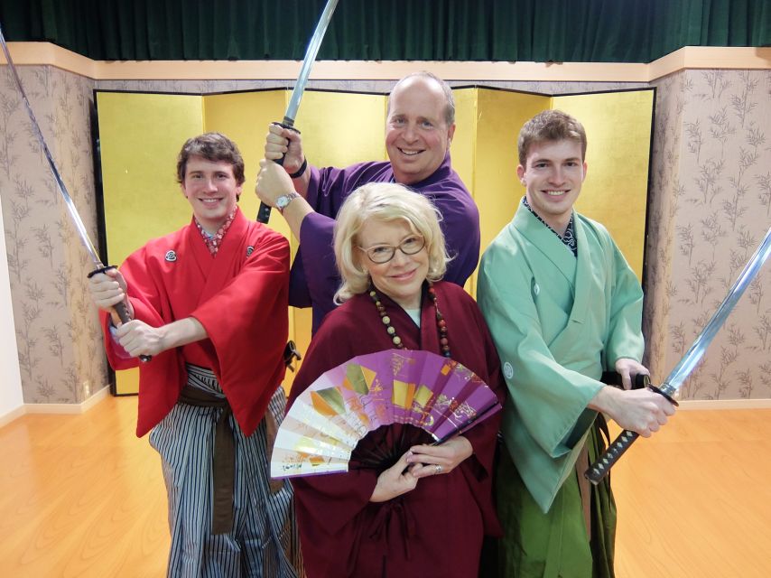 Kyoto: Samurai Sword Class by Experts in Traditional Arts - The Kenbu performance puts your lesson in context