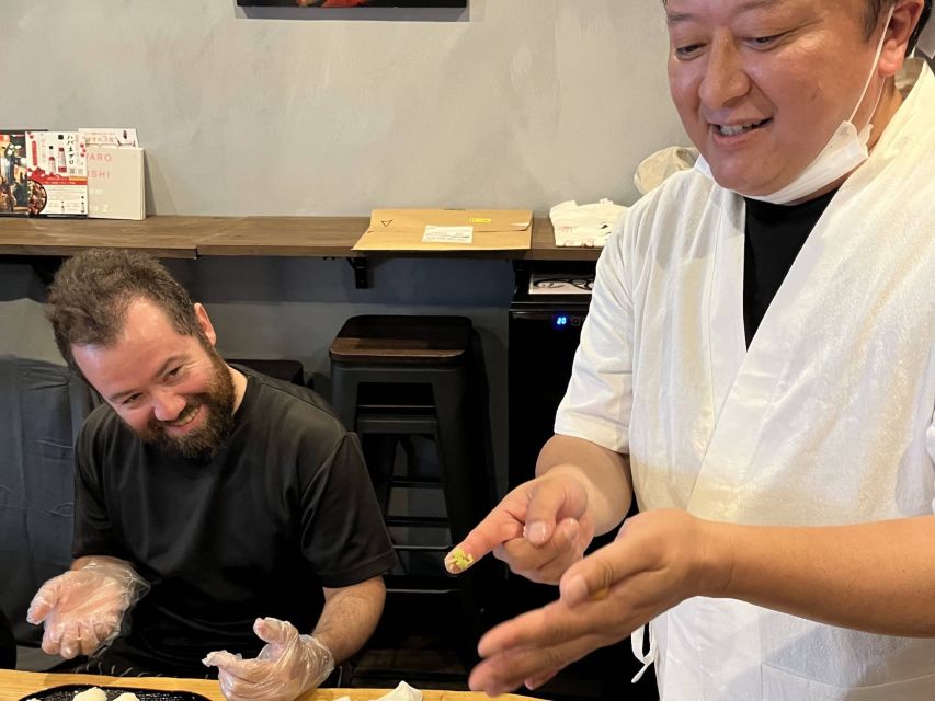 Kyoto: Sushi Making Class with Sushi Chef - Learning etiquette from the chef