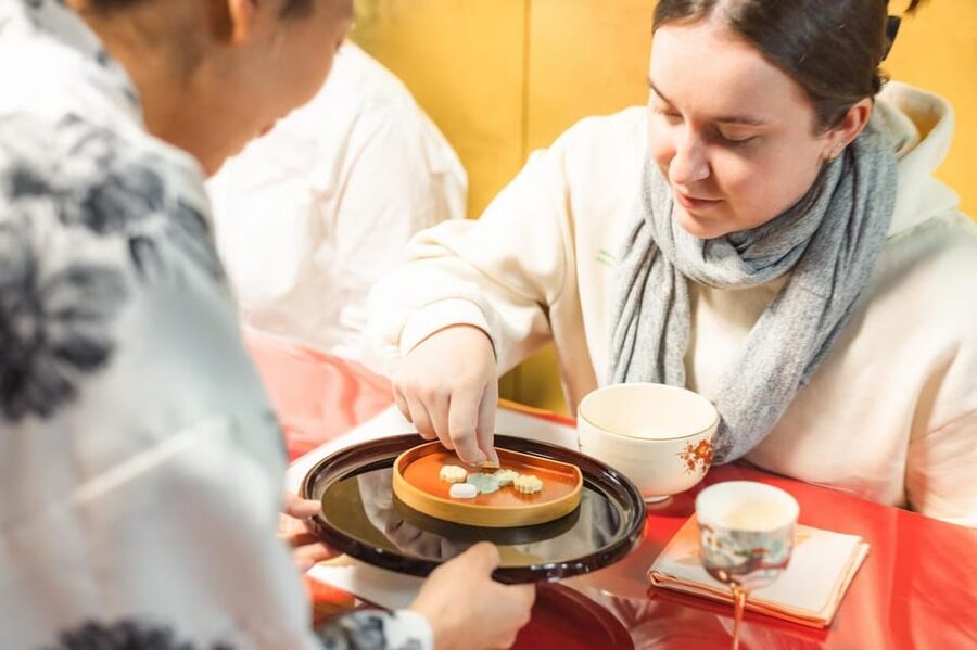 Kyoto: Table-Style Tea Ceremony at a Kyo-Machiya - Calligraphy, Names, And A Personal Keepsake