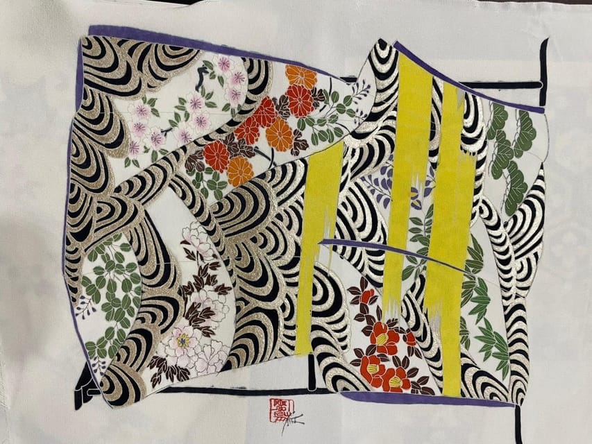 Kyoto: Traditional Yuzen Dyeing Experience - Seeing the master’s Yuzen work before you leave