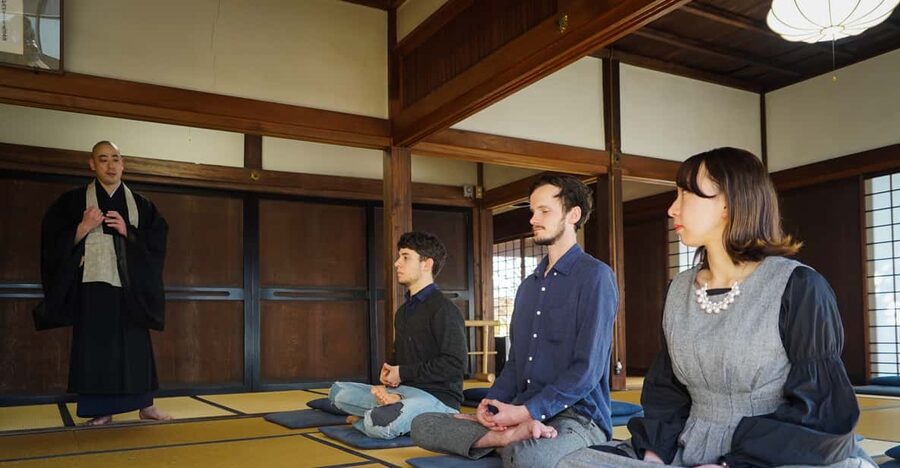Kyoto: Zen Meditation and Garden Tour at a Temple with Lunch - Key points to know before booking
