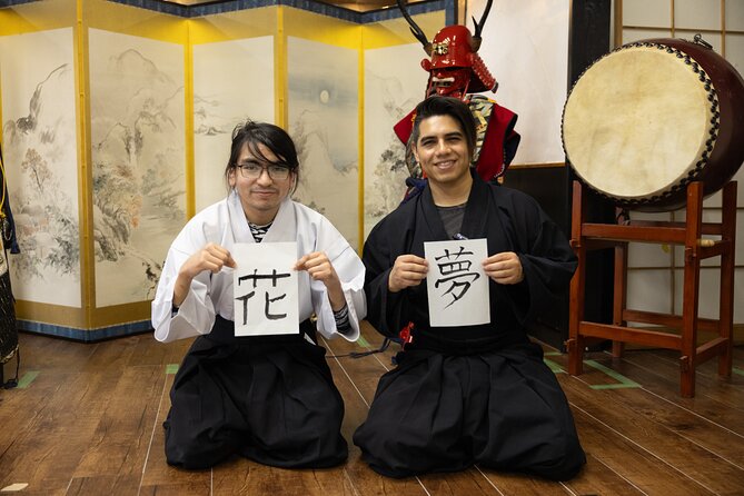 Learning Zen of Japanese Calligraphy in kimono near Osaka Castle - Key points to know before booking