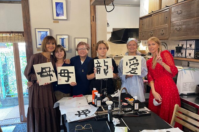 Let's experience calligraphy in YANAKA, Taito-ku, TOKYO !! - Why Yanaka Makes the Lesson Better