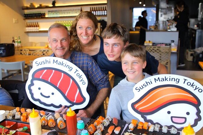 Make Sushi and Create Unforgettable Memories in Tokyo - Friendly English-Speaking Instructors