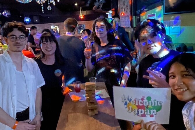 Meet Locals experience Fun Chat Drink Osaka International Party - Arriving at HUB Umeda Chayamachi