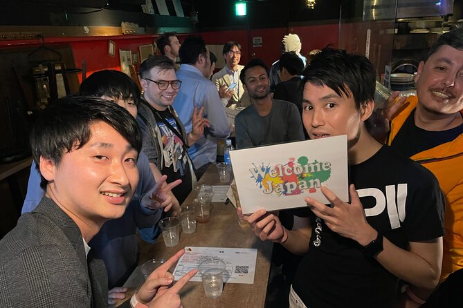 Meet Osaka local Friend & Fun Chat All We Can Drink Party Ticket - Who will get the most from this $78 ticket