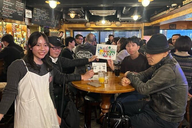 Meet Osaka locals and Japanese speaking experience at Pub Umeda - Arriving at HUB Umeda-Chayamachi Applause