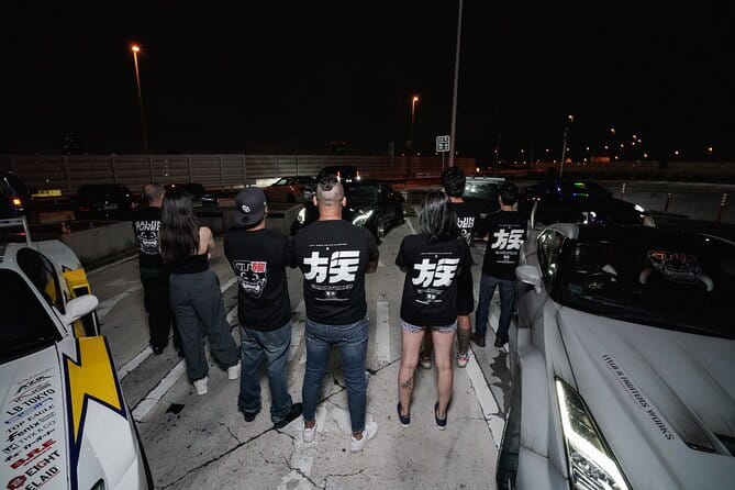 Membership Car Club GTR35 LibertyWalk Daikoku car meet photoshoot - Daikoku Parking Area is the evening’s main event