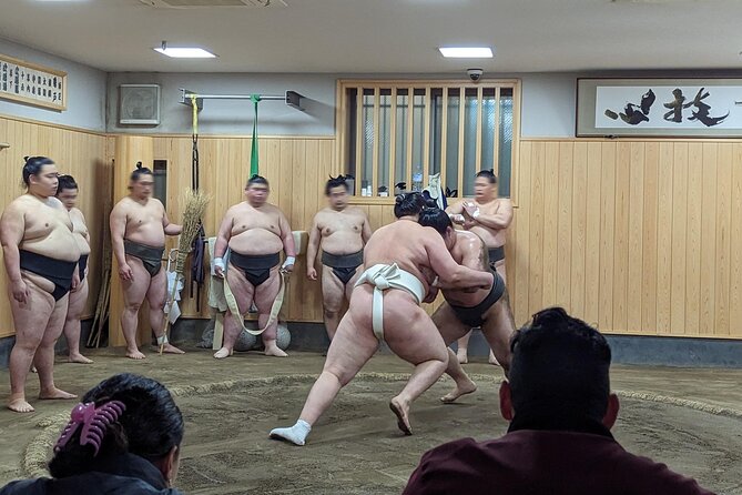 Morning Sumo Practice Viewing in Tokyo - Meeting at Tokyo Skytree at 7:30 am