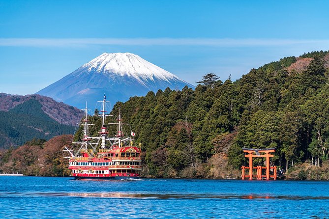 Mt Fuji and Hakone 1-Day Bus Tour Return by Bullet Train - Hakone Ropeway over volcanic scenery