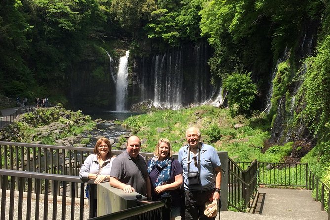Mt.Fuji area Tour from Shimizu Port / Van Taxi - Shiraito Falls: the tour’s most dramatic natural stop