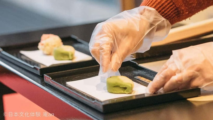 Nagoya: Japanese Traditional Sweets making and Tea Ceremony - Turning Kyoto Bean Paste Into Seasonal Nerikiri