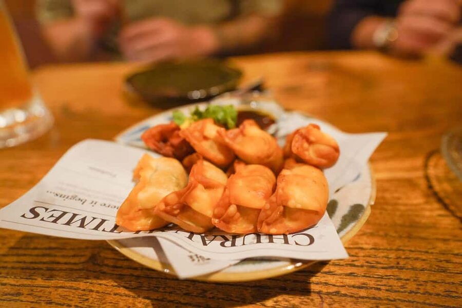 Naha Bar Hopping Tour in Okinawa - Second stop: a quieter alley and the main meal