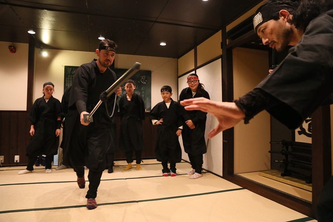 Ninja 2-hour Hands-on Lesson by Japanese master in Kyoto -Medium - Key points to know before booking