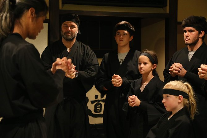 Ninja 2-hour Hands-on Lesson by Japanese master in Kyoto -Medium - Why families and mixed-age groups fit so well
