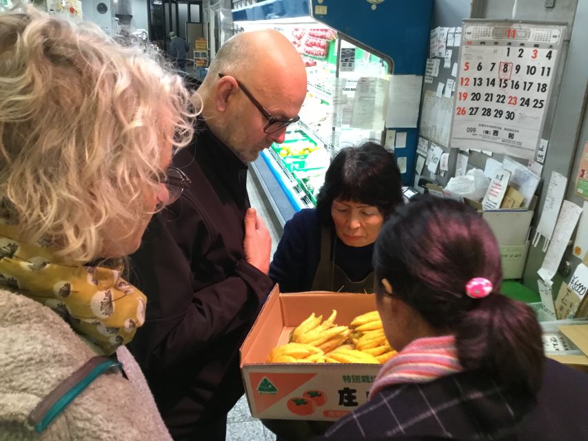 Nishiki Market Food Tour with Cooking Class - What you may taste along the market route