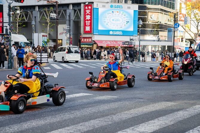 Official Japan Go-Kart Through Shibuya / Shinjuku (IDP Required) - Yoyogi Park and Meiji Jingu nearby