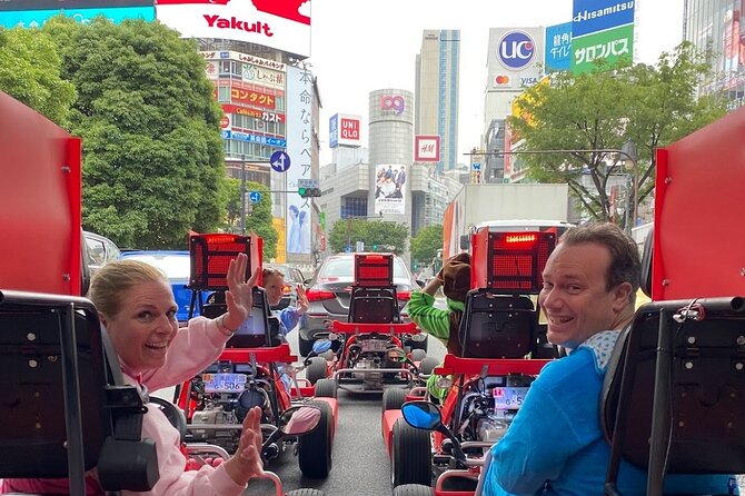 Official Street Go-Kart in Shibuya - Crossing Shibuya with the city watching