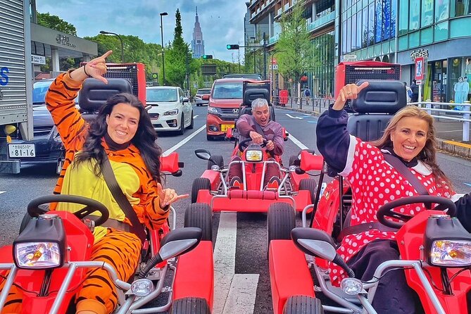 Official Street Go-Kart in Shibuya - Getting ready at Maruyamacho