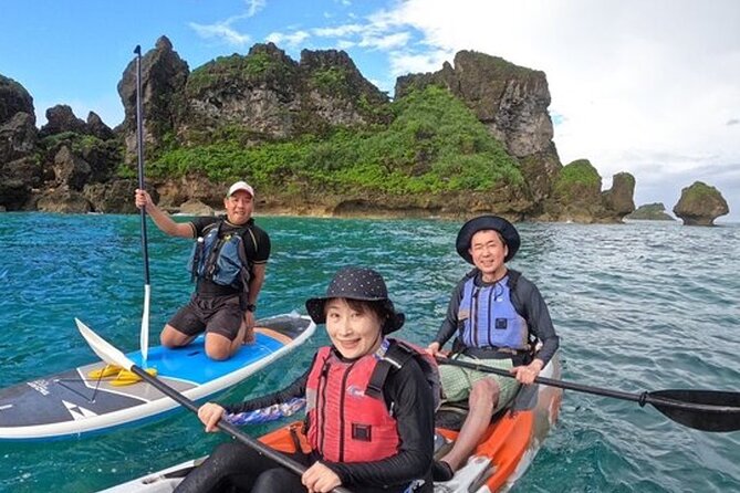 Okinawa East Coast 3-hour Marine Experience: Kayak or SUP - Meeting at Shirumichu Park in Uruma