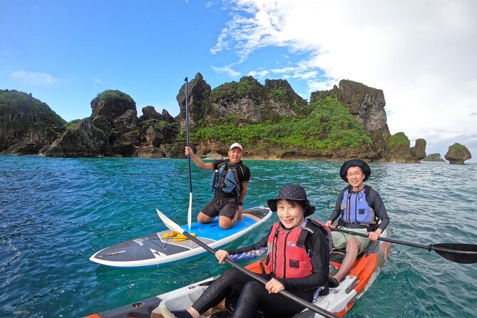 Okinawa East Coast 3-hour Marine Experience: Kayak or SUP - The lesson comes before the adventure