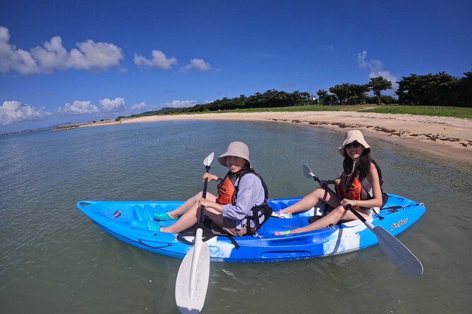 Okinawa East Coast 3-hour Marine Experience: Kayak or SUP - Paddling toward Hamahiga Island