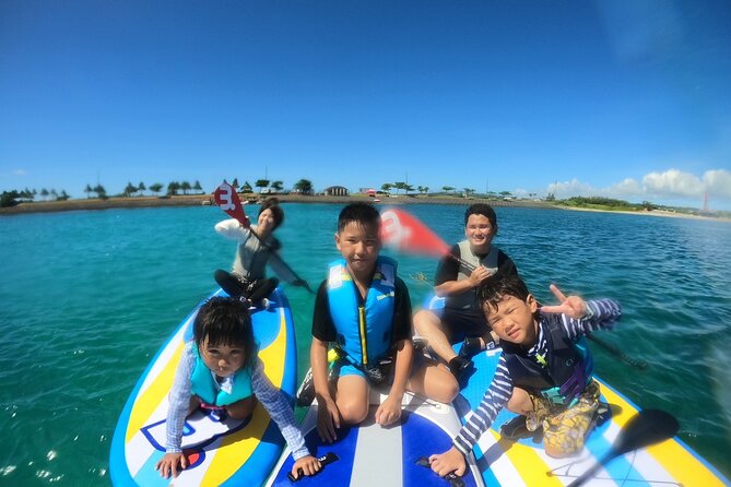 Okinawa East Coast 3-hour Marine Experience: Kayak or SUP - A beach stop that can only be reached by sea