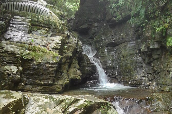 Okinawa Jungle Trails & Waterfalls – Private Yanbaru Tour - Moving Upstream Through Rocks and Mini Waterfalls