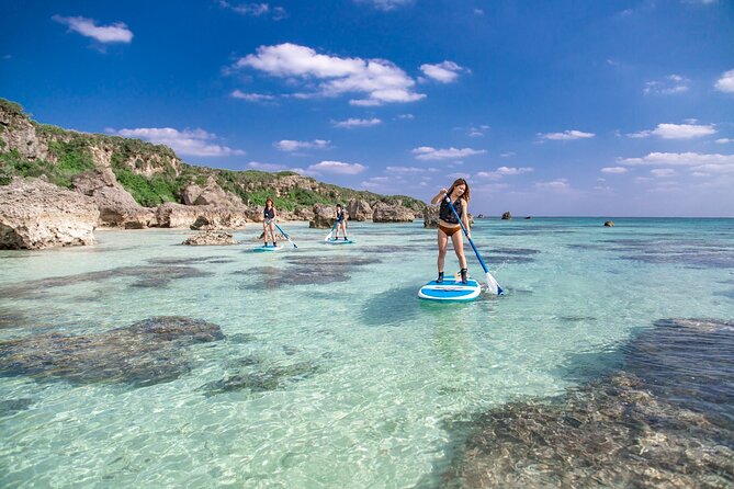 Okinawa Miyako Beach SUP or Canoe and sea turtle Snorkeling - Lunch is flexible, but not included