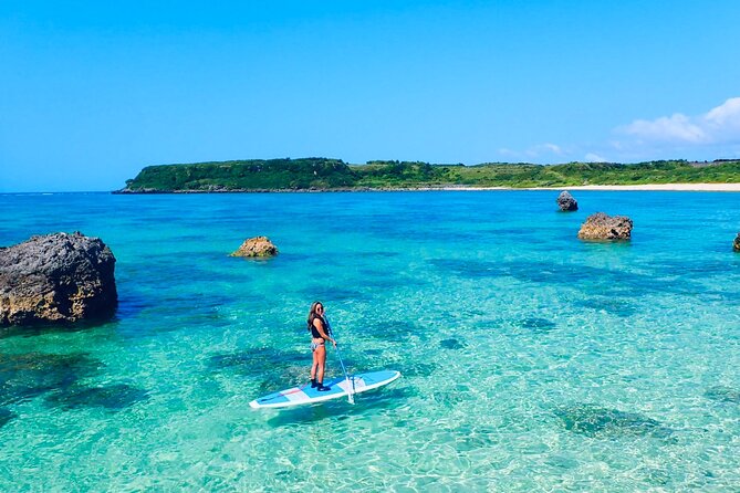 Okinawa Miyako Beach SUP or Canoe and sea turtle Snorkeling - Free photos make the day easier to remember