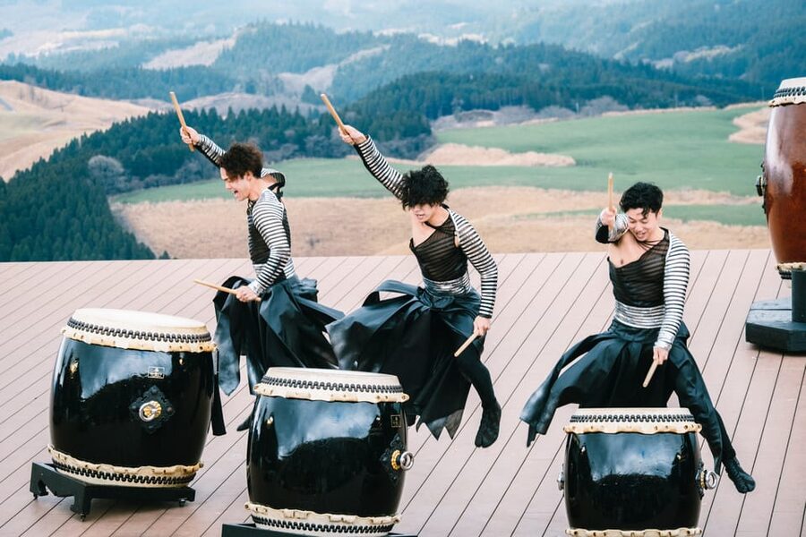Open-air theater "Tao- no-Oka" Drum TAO Live performance - Judging the $30 price