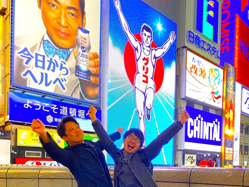 Osaka: 2-Hour Local Street Food Tour – Dotonbori & Namba - Eating your way through Dotonbori