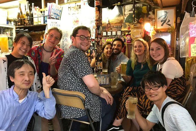 Osaka Bar Hopping Night Walking Tour in Namba (3 bars, 6 tastes) - Hozenji Temple: a quiet ten minutes