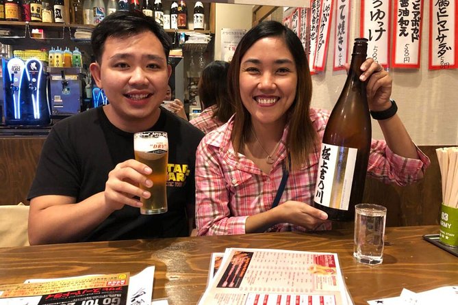 Osaka Bar Hopping Night Walking Tour in Namba (3 bars, 6 tastes) - Hozenji Yokocho and the final stop